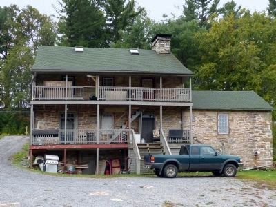 Old Stone Tavern North Elevation (back). Click for full size. Old Stone Tavern North Elevation (back) image. Click for full size.
