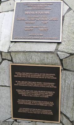 "Manila Square" Markers. Click for full size. "Manila Square" Markers image. Click for full size.
