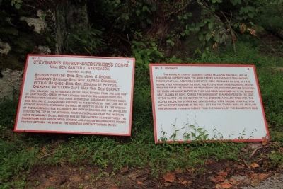 Stevenson's Division Marker. Click for full size. Stevenson's Division Marker image. Click for full size.