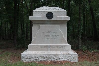 75th Indiana Infantry Marker image. Click for full size.