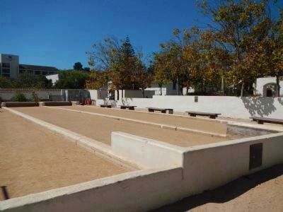 The Bocce Ball Courts image. Click for full size.