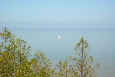White Rock in Lake Huron. Click for full size. White Rock in Lake Huron image. Click for full size.