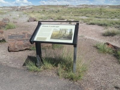 Triassic Landscape Marker image. Click for full size.