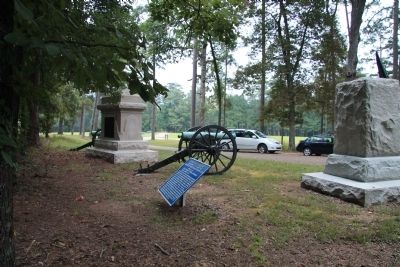 Battery M, 4th U.S. Artillery Marker. Click for full size. Battery M, 4th U.S. Artillery Marker image. Click for full size.