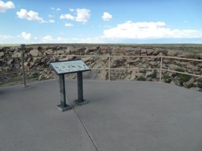 Newspaper Rock Marker. Click for full size. Newspaper Rock Marker image. Click for full size.