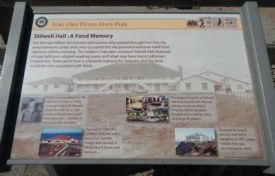 Stilwell Hall: A Fond Memory Marker image. Click for full size.