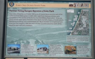 Former Firing Range Becomes a State Park Marker image. Click for full size.