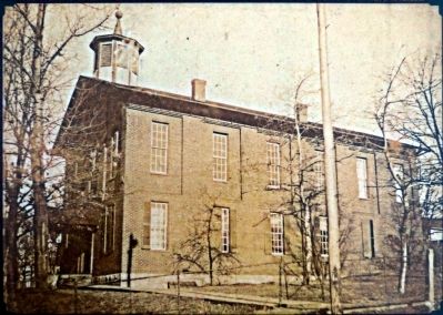 The First Garrett County Courthouse image. Click for full size.