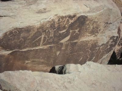 Petroglyphs. Click for full size. Petroglyphs image. Click for full size.