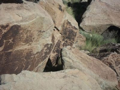 Petroglyphs. Click for full size. Petroglyphs image. Click for full size.