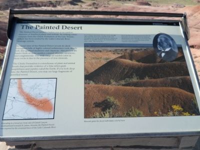 The Painted Desert Marker image. Click for full size.