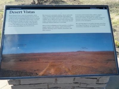 Desert Vistas Marker image. Click for full size.
