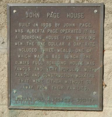 John Page House Marker image. Click for full size.