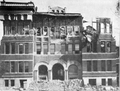 San Jose High School destroyed by the 1906 San Francisco Earthquake image. Click for full size.