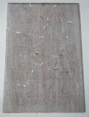 Saratoga World War I Memorial Marker. Click for full size. Saratoga World War I Memorial Marker image. Click for full size.