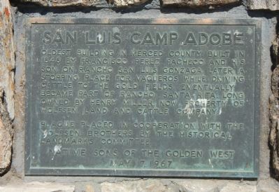 San Luis Camp Adobe Marker image. Click for full size.