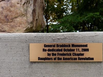 Re-dedication Plaque image. Click for full size.