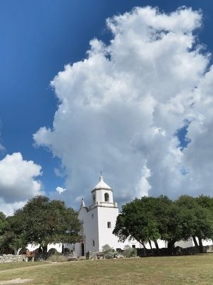 Site of the Mission Nuestra Señora del Espiritu Santo de Zúñiga Marker. Click for full size. Site of the Mission Nuestra Señora del Espiritu Santo de Zúñiga Marker image. Click for full size.