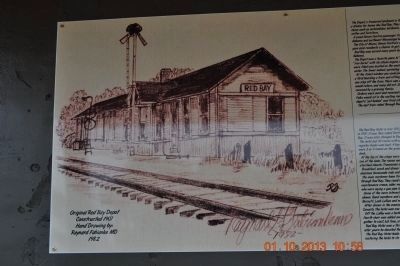 Original Red Bay Depot image. Click for full size.