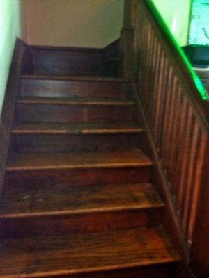 Stair case from Red Bay Hotel. Click for full size. Stair case from Red Bay Hotel image. Click for full size.