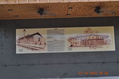 The Depot & Hotel Markers. Click for full size. The Depot & Hotel Markers image. Click for full size.