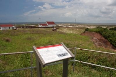 Panama Mount Marker Next To Bastion #4. Click for full size. Panama Mount Marker Next To Bastion #4 image. Click for full size.