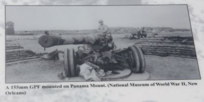 A 155mm GPF mounted on Panama Mount. (National Museum of World War II, New Orleans). Click for full size. A 155mm GPF mounted on Panama Mount. (National Museum of World War II, New Orleans) image. Click for full size.