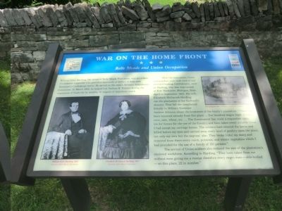 War on the Home Front Marker image. Click for full size.