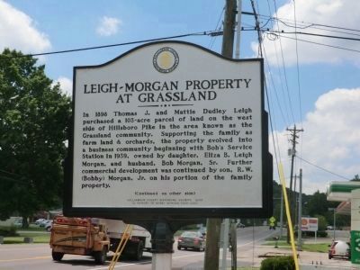 Leigh-Morgan Property at Grassland Marker image. Click for full size.