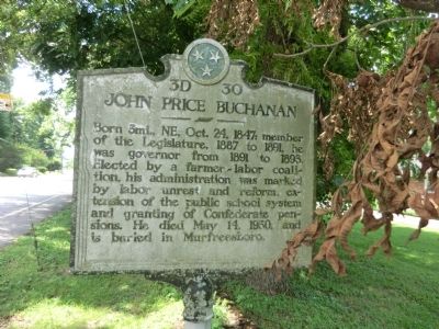 John Price Buchanan Marker. Click for full size. John Price Buchanan Marker image. Click for full size.