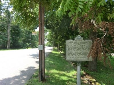 John Price Buchanan Marker. Click for full size. John Price Buchanan Marker image. Click for full size.
