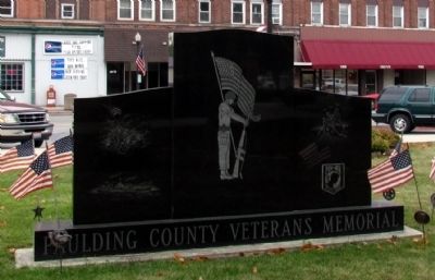 Paulding County Veterans Memorial. Click for full size. Paulding County Veterans Memorial image. Click for full size.