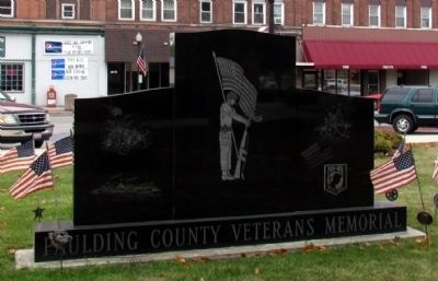 Paulding County Veterans Memorial image. Click for full size.