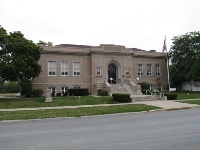 Paulding County Carnegie Library image. Click for full size.
