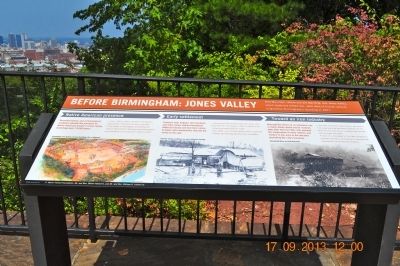 Before Birmingham: Jones Valley Marker. Click for full size. Before Birmingham: Jones Valley Marker image. Click for full size.