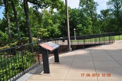 Mineral Railroad Trestle Marker image. Click for full size.