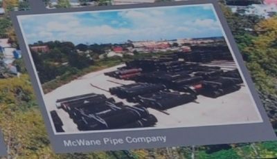 McWane Pipe Company. Click for full size. McWane Pipe Company image. Click for full size.