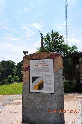 Birmingham District Minerals Marker image. Click for full size.