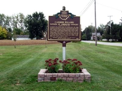 Casimir Pulaski Marker. Click for full size. Casimir Pulaski Marker image. Click for full size.