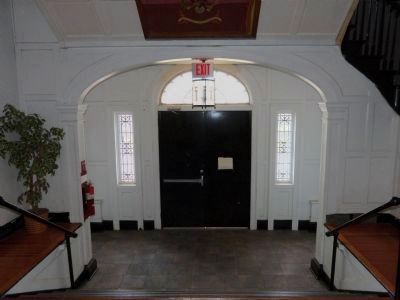 Inside the Clubhouse/Armory. Click for full size. Inside the Clubhouse/Armory image. Click for full size.