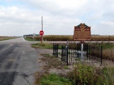 Killing Spree Ends Here in 1948 Marker. Click for full size. Killing Spree Ends Here in 1948 Marker image. Click for full size.