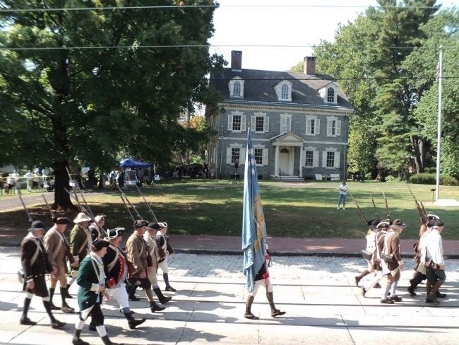 The American Troops on their Side of the Street image. Click for full size.