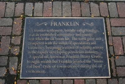 Franklin Marker. Click for full size. Franklin Marker image. Click for full size.