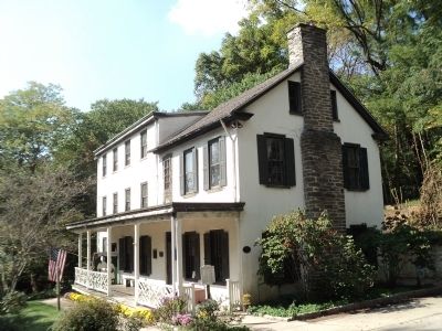 Abraham Rittenhouse Home circa 1720. Click for full size. Abraham Rittenhouse Home circa 1720 image. Click for full size.