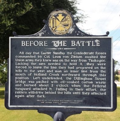 Before The Battle Marker image. Click for full size.