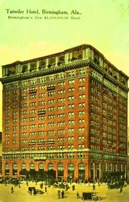 Tutwiler Hotel image. Click for full size.