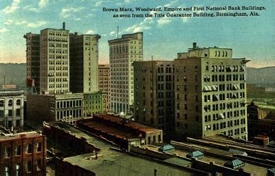 The Brown Marx, Woodward, Empire, and First National Bank Buildings... image. Click for full size.