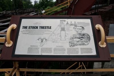 The Stock Trestle Marker image. Click for full size.