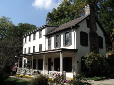 Abraham Rittenhouse Home circa 1720 image. Click for full size.