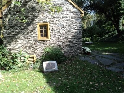 Rittenhouse Homestead Marker. Click for full size. Rittenhouse Homestead Marker image. Click for full size.